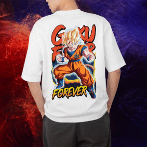 Dragon Ball Z "Unstoppable Spirit" Oversized Goku T-Shirt (Premium Cotton | Unisex)