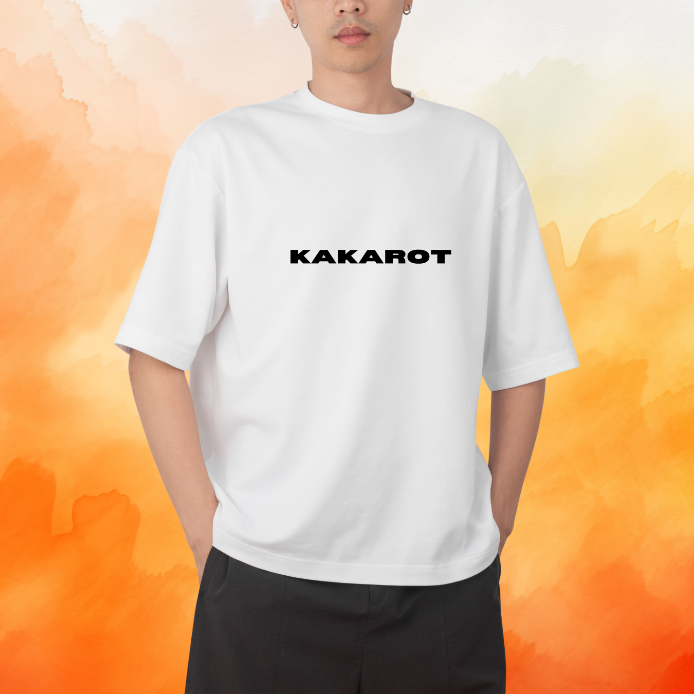 Dragon Ball Z “Level Up Saiyan” Goku Oversized T-Shirt (Premium Cotton | Unisex) - Image 2