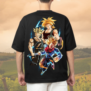 Dragon Ball Z "Future Warrior" Oversized Trunks T-Shirt (Premium Cotton | Unisex)