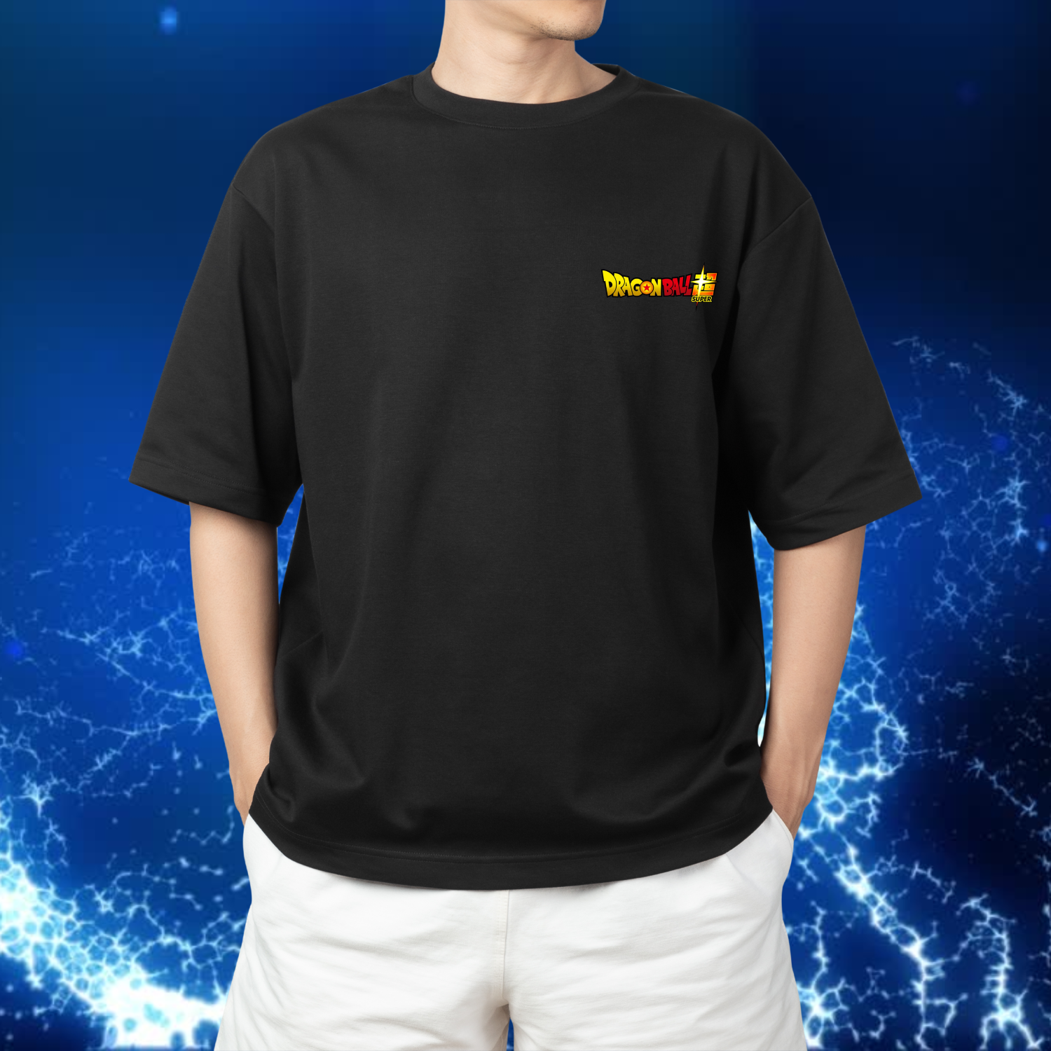 Dragon Ball Z "Saiyan Fighter Prince" Oversized Vegeta T-Shirt (Premium Cotton | Unisex) - Image 2