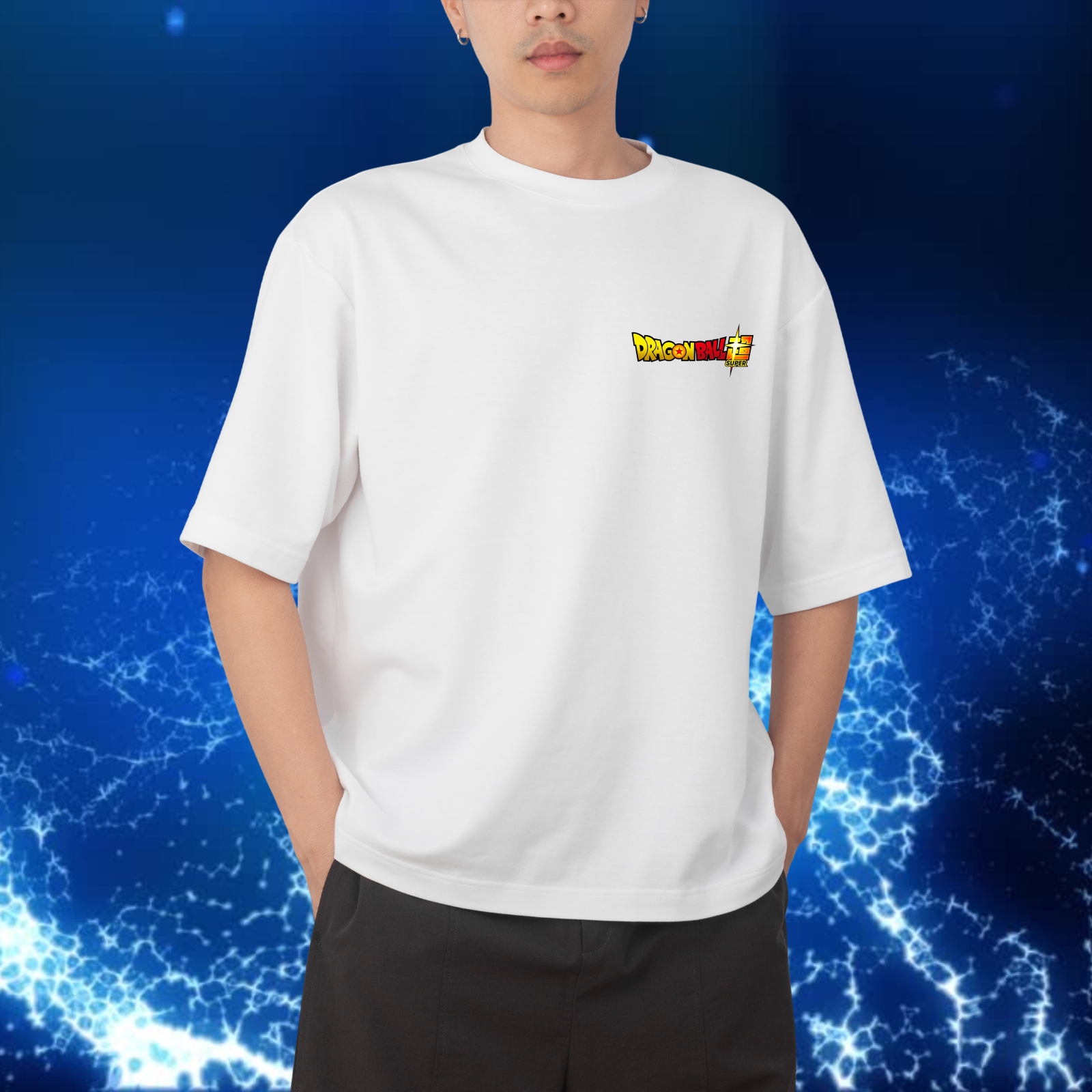 Dragon Ball Z "Saiyan Fighter Prince" Oversized Vegeta T-Shirt (Premium Cotton | Unisex) - Image 4