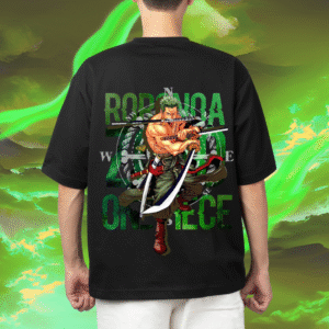 One Piece “King of Swords” Zoro Oversized T-Shirt (Premium Cotton | Unisex)