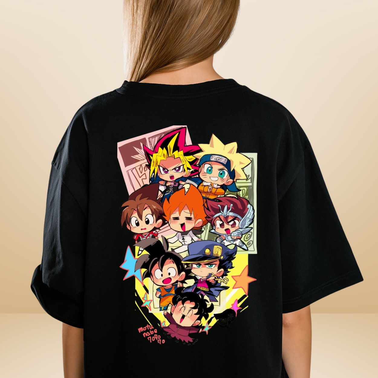 “Anime Universe” Oversized T-Shirt (Premium Cotton | Unisex)