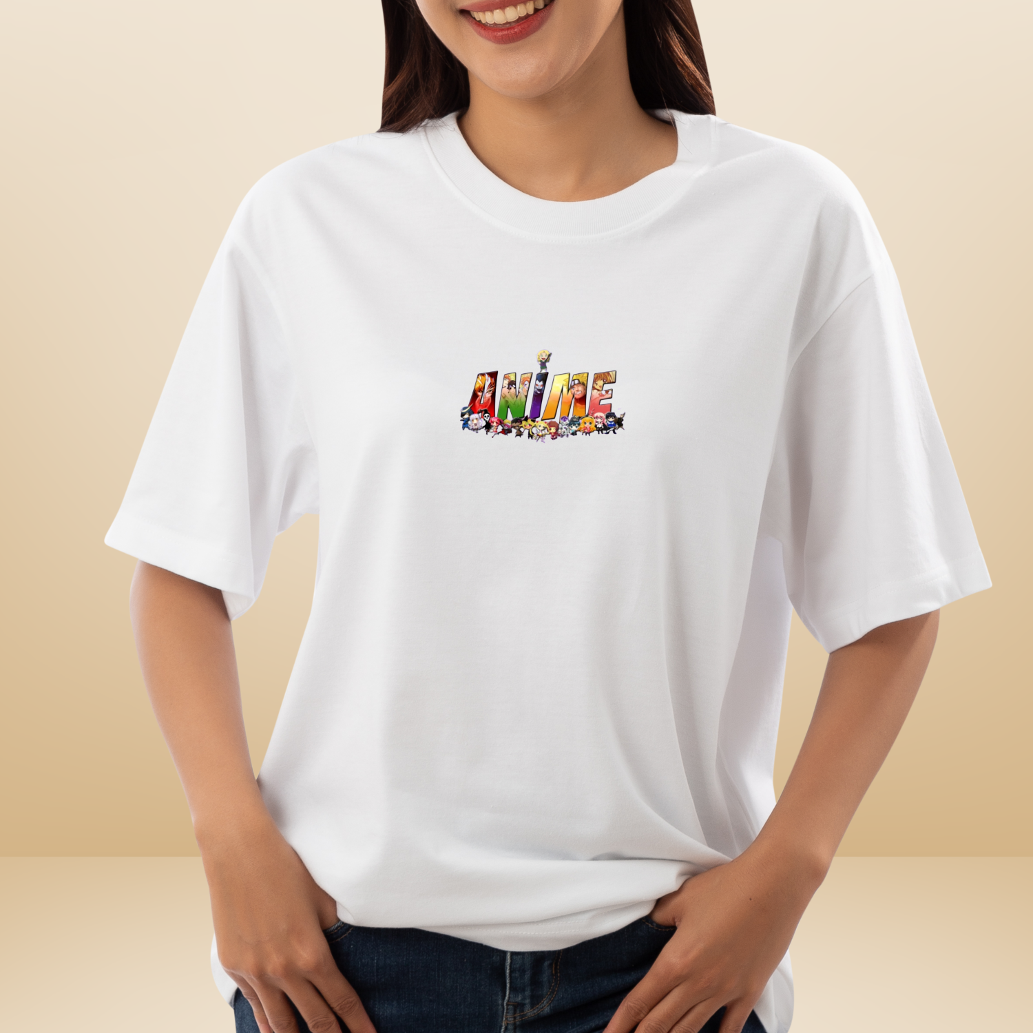 “Anime Universe” Oversized T-Shirt (Premium Cotton | Unisex) - Image 4