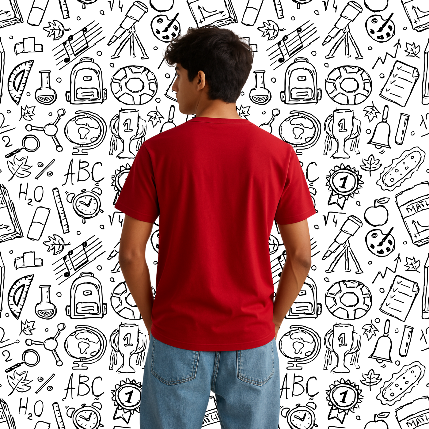 “One Piece Voyage” Classic Red Regular T-Shirt (Premium Cotton | Unisex) - Image 2