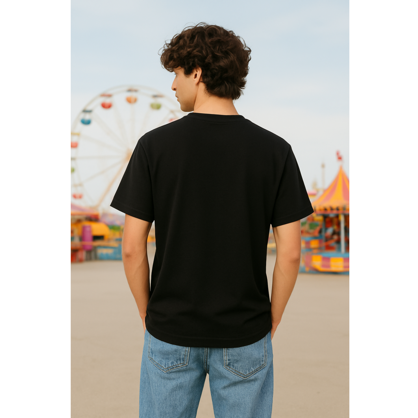 “Tribal Essence” Classic Black Regular T-Shirt (Premium Cotton | Unisex) - Image 2