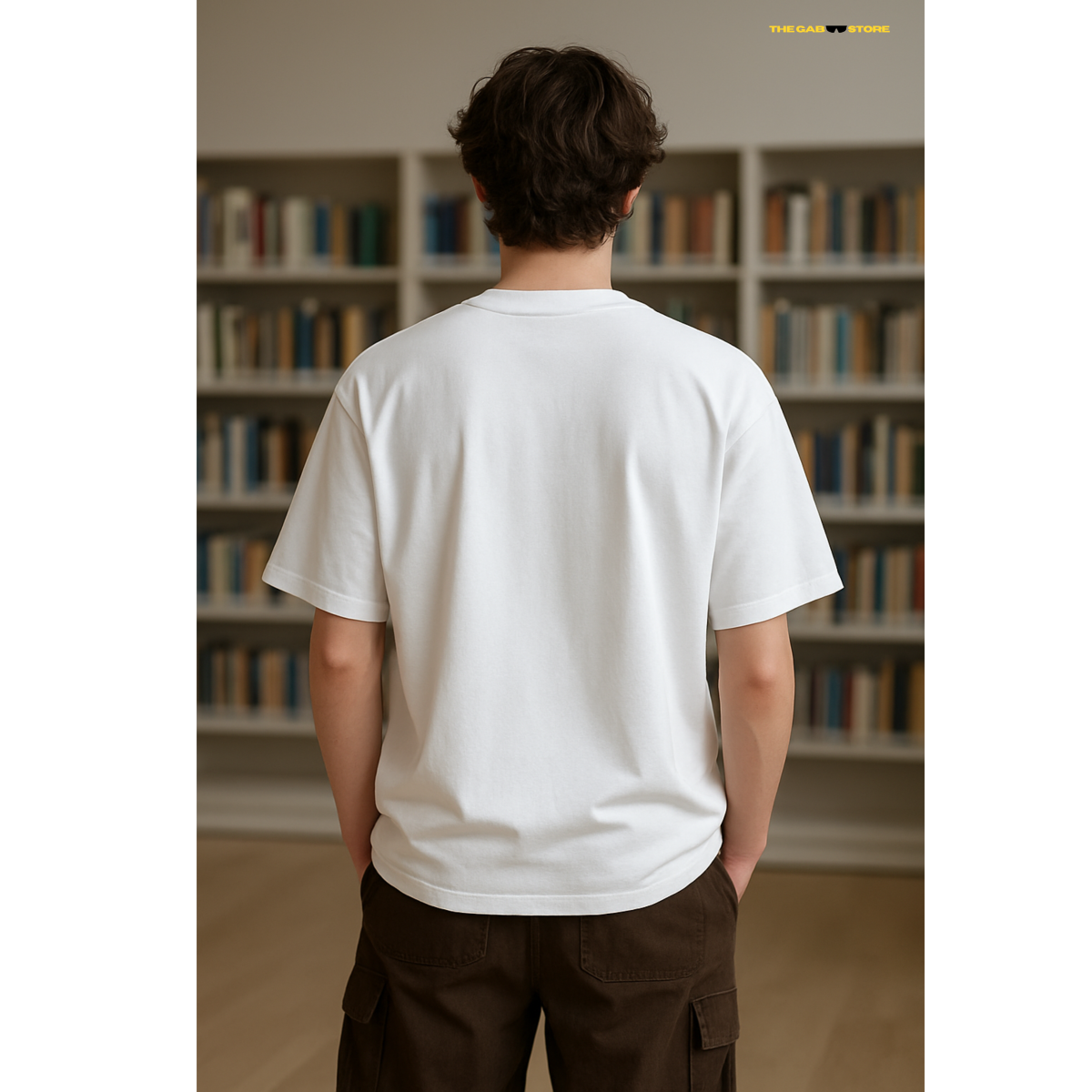 Rebel Vibe Unisex Graphic Oversized Tee – White - Image 2